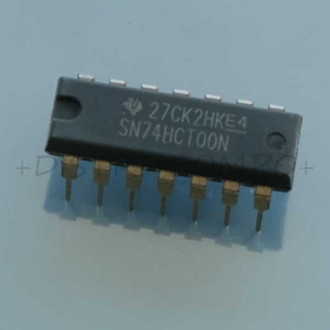 74HCT00 - SN74HCT00N Quadruple 2-Input Positive-NAND Gates DIP-14