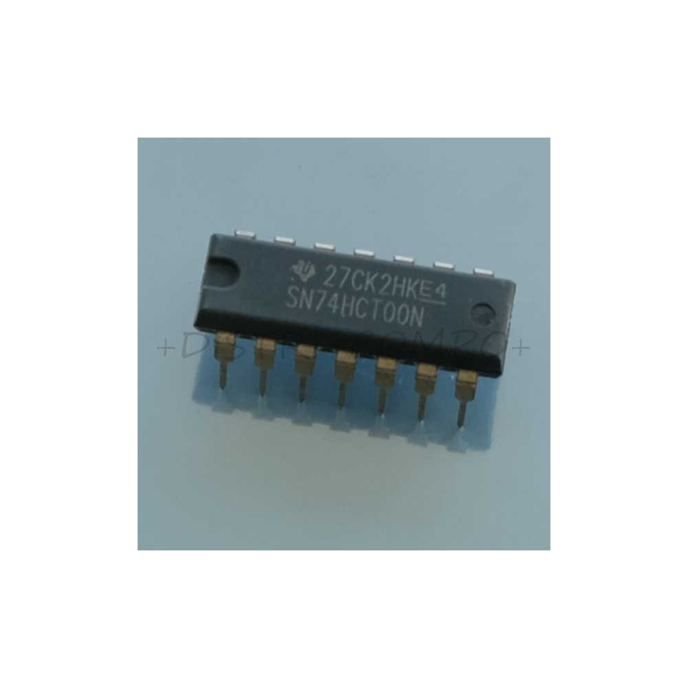 74HCT00 - SN74HCT00N Quadruple 2-Input Positive-NAND Gates DIP-14